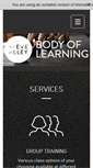 Mobile Screenshot of bodyoflearning.com